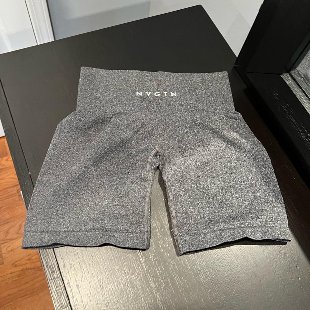NVGTN seamless shorts. Gray. Size XS. Brand new.